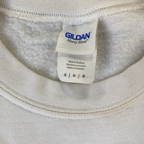 NO THANKS  Sz M Preowned “grocery bag” hilarious crewneck sweatshirt - Picture 6 of 7